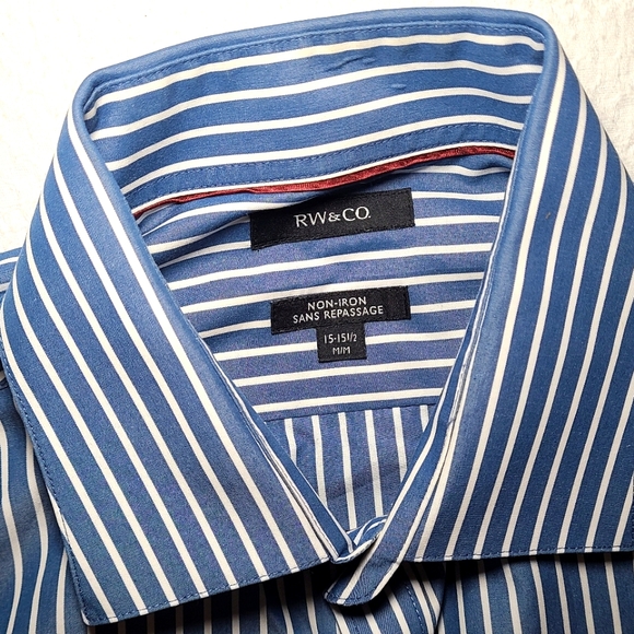 RW&CO Men's Medium Dress Shirt - Picture 5 of 9